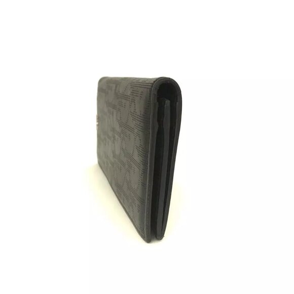 $1495 Authentic DIOR by CHRISTIAN DIOR Made in ITALY Unisex Black Leather Wallet - Picture 11 of 12